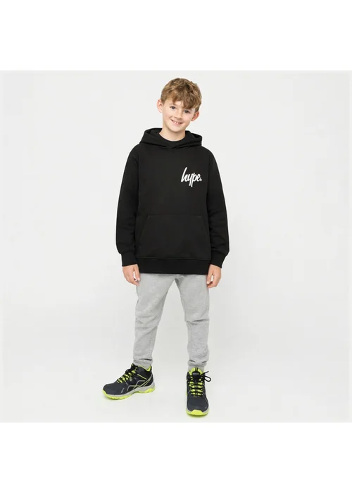 Hype Boys Black Extract Sweat Hoodie (7-14 Years) - 11-12 Yrs Image 1