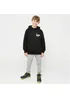 Hype Boys Black Extract Sweat Hoodie (7-14 Years) - 11-12 Yrs Image 1