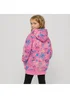 Hype Girls Pink Oversized Scribble Hoodie (5-14 Years) - 5-6 Yrs Image 2
