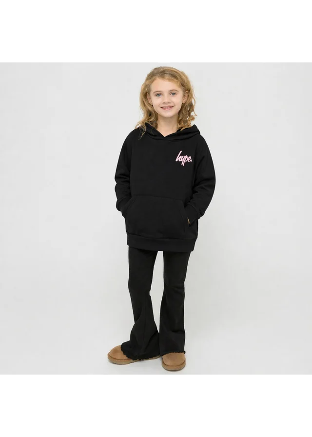 Hype Black Purple Incept Hoodie (7-14 Years)
