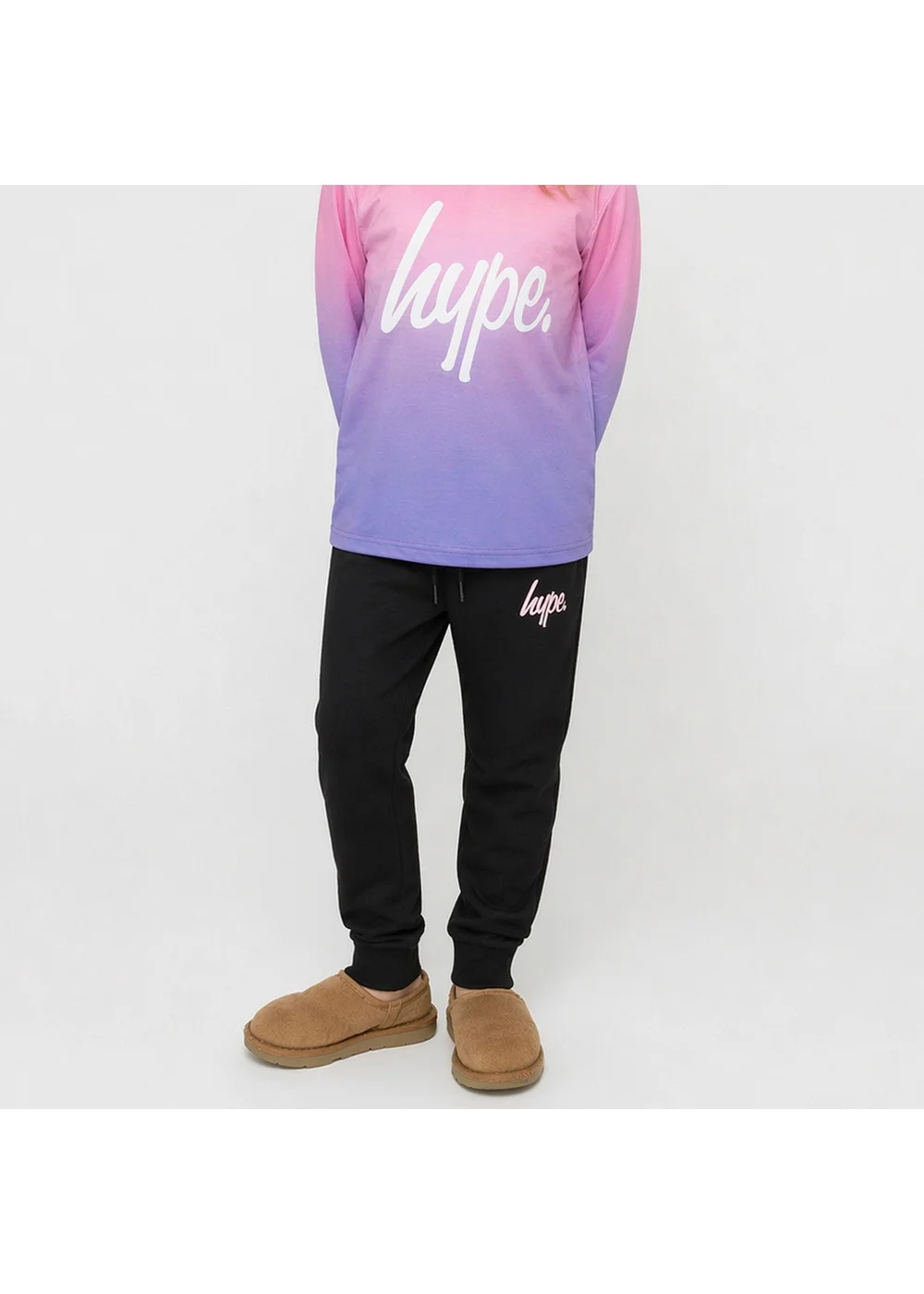 Hype Girls Balck Incept Joggers (7-14 Years) - 9-10 Yrs Image 1