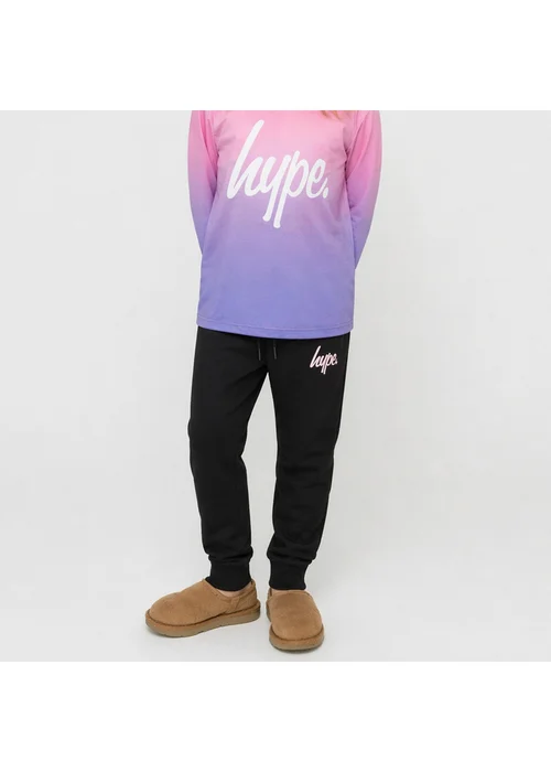 Hype Girls Balck Incept Joggers (7-14 Years) - 9-10 Yrs Image 1