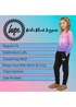 Hype Girls Balck Incept Joggers (7-14 Years) - 9-10 Yrs Image 5