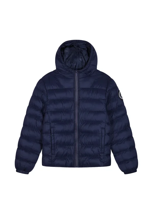 Hype Boys Navy Puffen Jacket (5-14 Years) - 13-14 Yrs Image 4