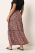 M&Co Petite Pink Ditsy Floral Maxi Skirt - 8 Image 3