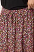 M&Co Petite Pink Ditsy Floral Maxi Skirt - 8 Image 4