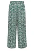 M&Co Green Abstract Print Wide Leg Trousers - 8/L27 Image 5