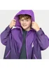 Hype Kids Purple Hanging Robe Fleece Warm Swim Coat (3-13 Years) - 3-5 Yrs Image 4