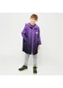 Hype Kids Purple Hanging Robe Fleece Warm Swim Coat (3-13 Years) - 3-5 Yrs Image 3