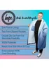 Hype Kids Blue Hanging Robe Fleece Warm Swim Coat (3-13 Years) - 5-9 yrs Image 5