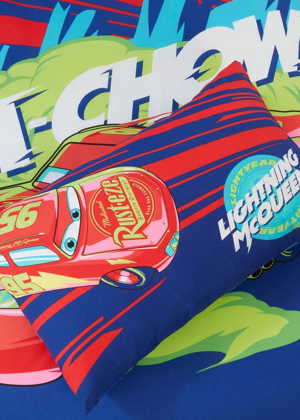 Disney Cars Blue Duvet Set - Single Image 4