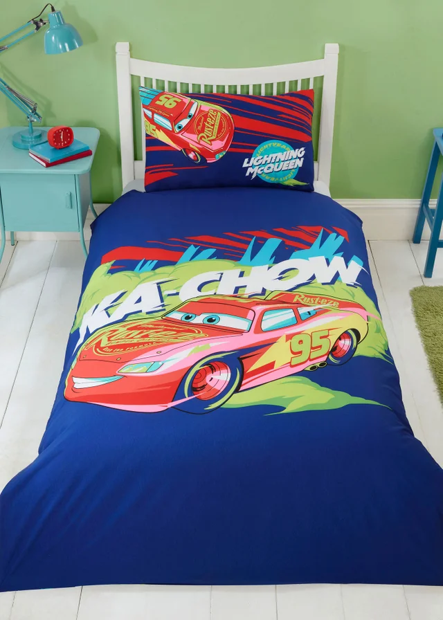 Disney Cars Blue Duvet Set