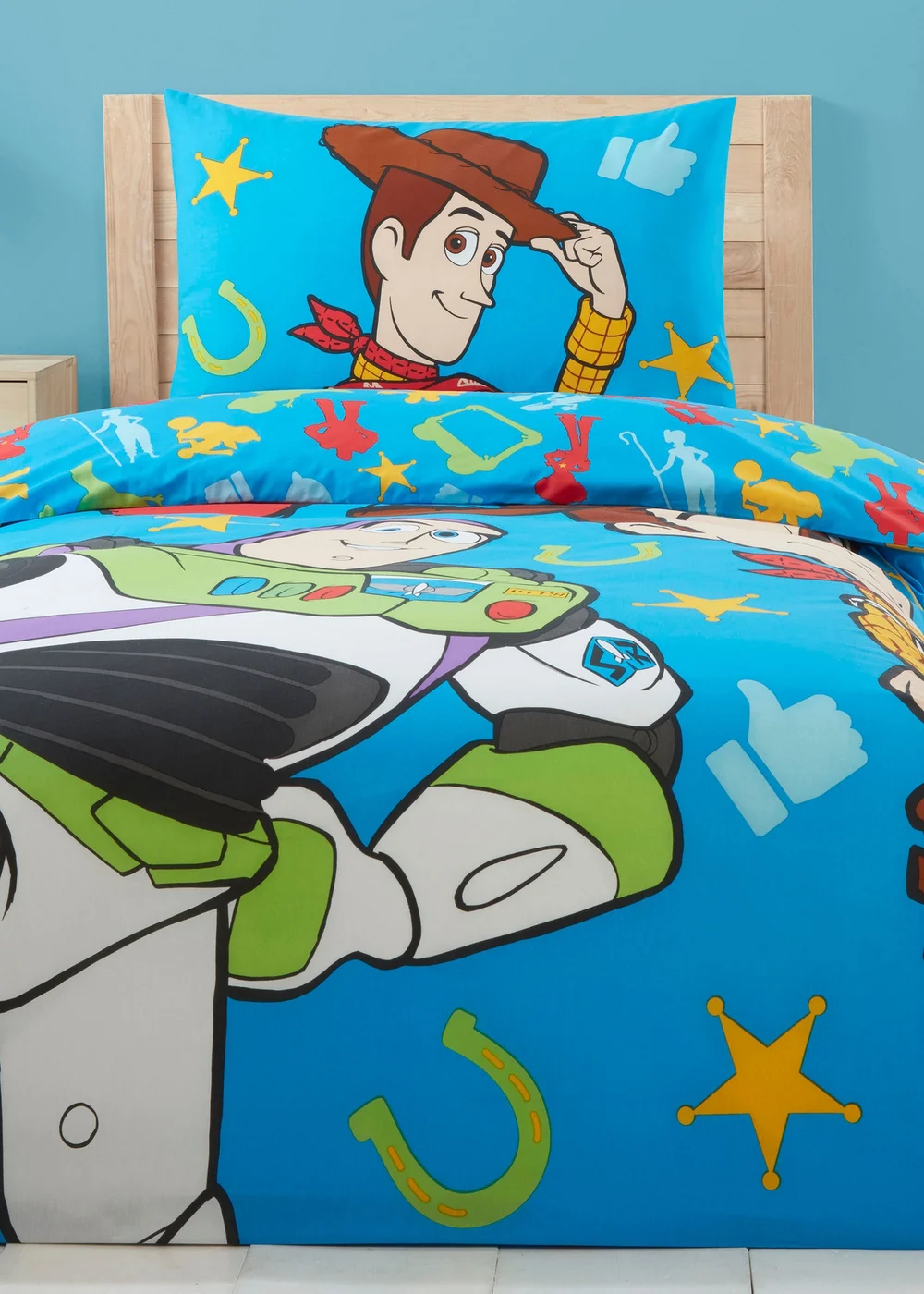 Disney Toy Story 5 Blue Duvet Set - Single Image 3