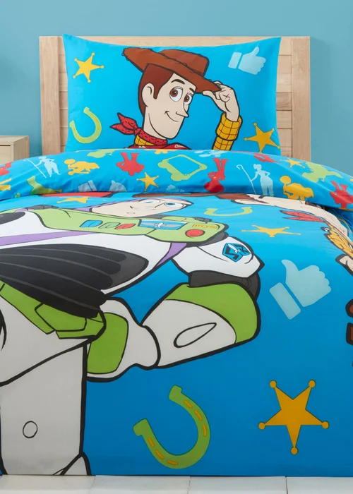 Disney Toy Story 5 Blue Duvet Set - Single Image 3