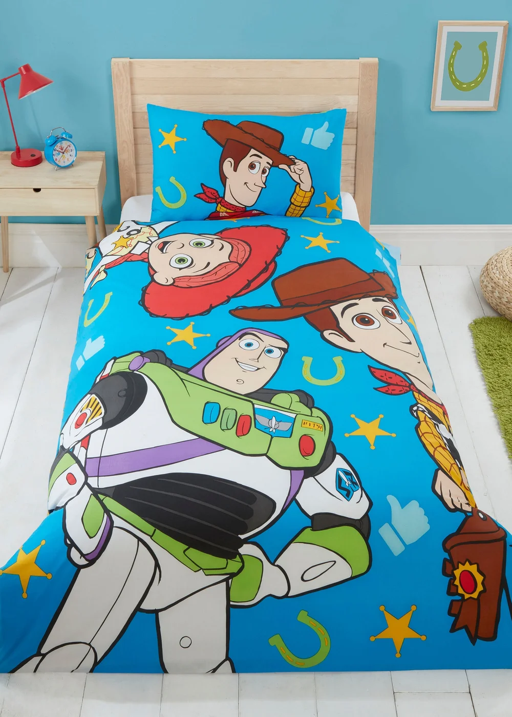 Disney Toy Story 5 Blue Duvet Set - Single Image 1