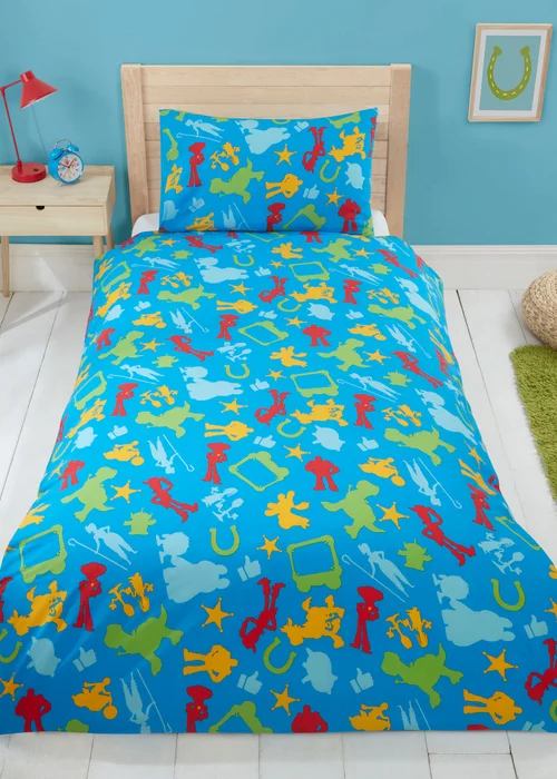 Disney Toy Story 5 Blue Duvet Set - Single Image 2