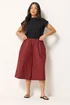 PixieGirl Petite Red Poplin Culottes - 12 Image 2