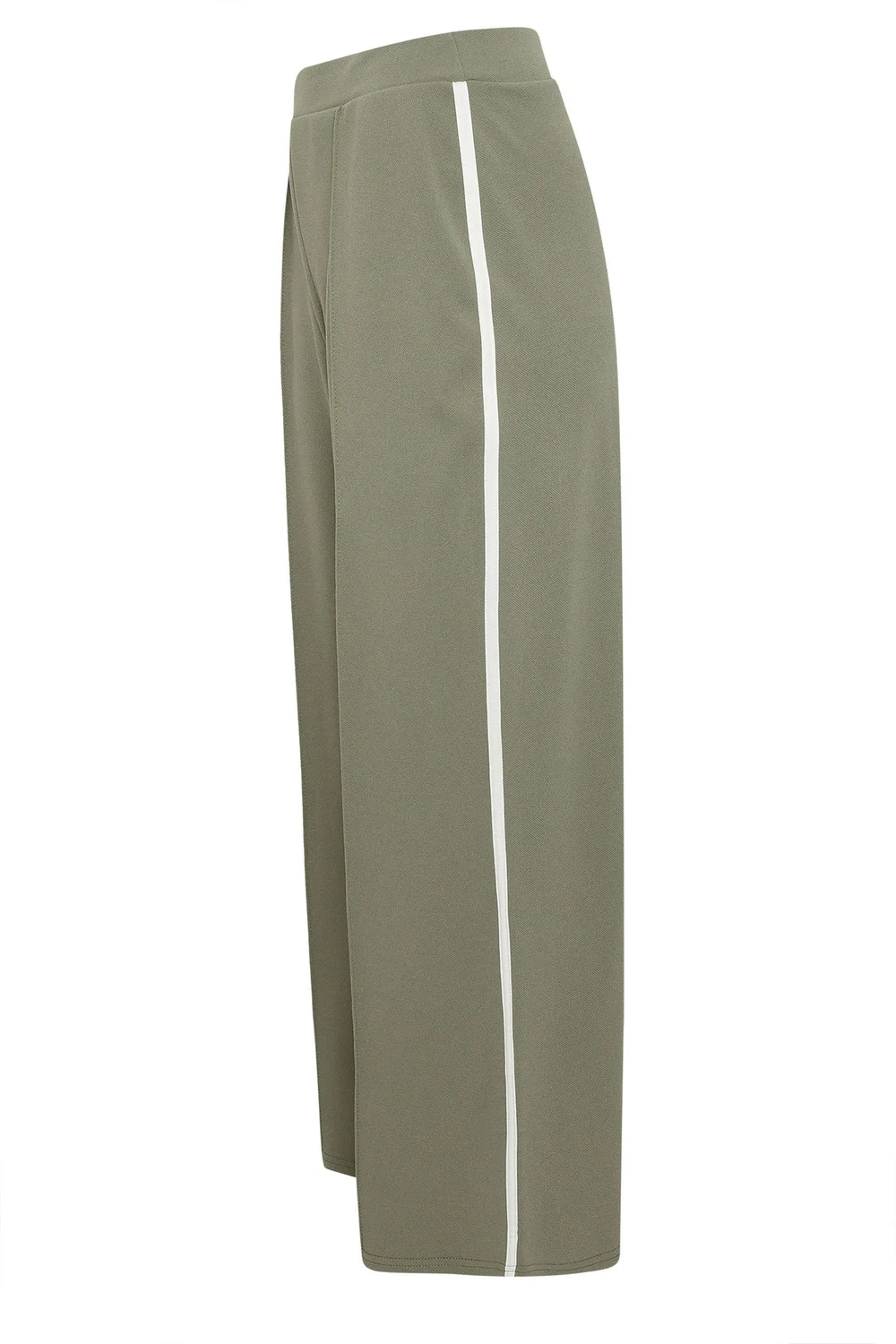 M&Co Petite Khaki Green Pintuck Trousers - 12 Image 5