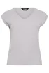 Long Tall Sally Light Grey Textured Top - 18 Image 5