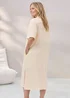 Cotton Traders Cream Long Cotton Overshirt - 14 Image 3