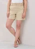 Cotton Traders Cream Twill Shorts - 10 Image 2