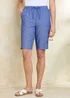Cotton Traders Cornflower Linen Blend Relaxed Fit Shorts - 20 Image 2