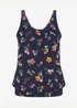 Cotton Traders Tangerine Scoop Neck Tankini Top - 16 Image 4