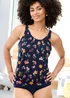 Cotton Traders Tangerine Scoop Neck Tankini Top - 16 Image 1