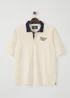 Cotton Traders Beige Men's Heritage Short Sleeve Rugby Shirt - L Image 4