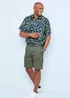 Cotton Traders Olive Guinness Cargo Shorts - 46 Image 1