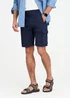 Cotton Traders Midnight Blue Quick Dry Stretch Action Shorts - 42 Image 1