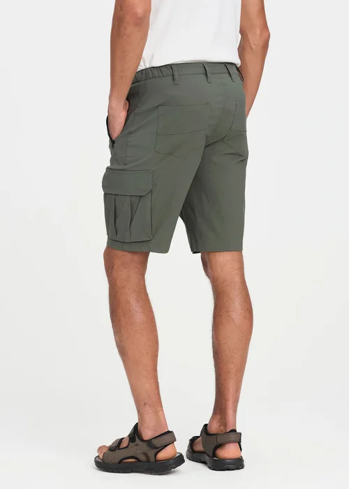 Cotton Traders Olive Quick Dry Stretch Action Shorts - 34 Image 3