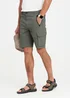 Cotton Traders Olive Quick Dry Stretch Action Shorts - 34 Image 1