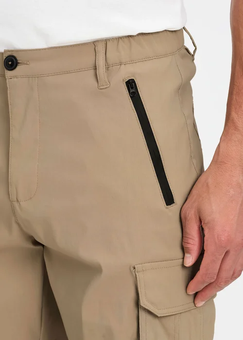 Cotton Traders Tan Quick Dry Stretch Action Shorts - 32 Image 4