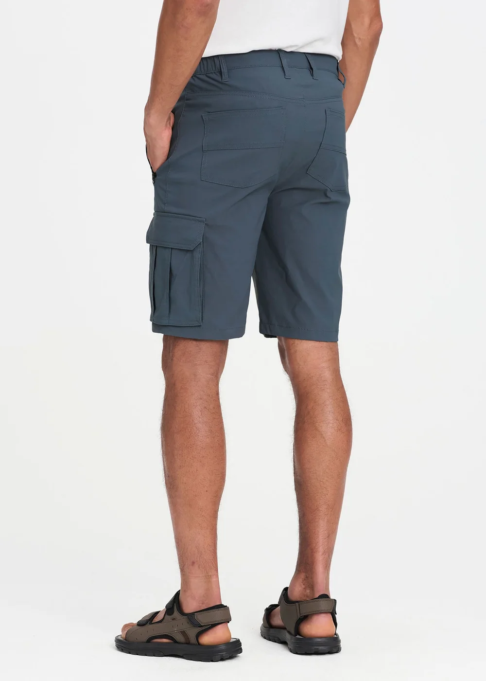 Cotton Traders Ash Quick Dry Stretch Action Shorts - 46 Image 3