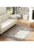 HOMCOM Flannel Non-Slip Washable Rug for Living Room, 170 x 120 cm - One Size Image 2