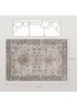 HOMCOM Flannel Non-Slip Washable Rug for Living Room, 230 x 160 cm - One Size Image 3