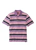 Cotton Traders Lavender Short Sleeve Stripe Polo - S Image 4