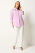 Star By Julien Macdonald Pink Stripe Long Sleeve Shirt - 12 Image 3