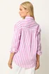 Star By Julien Macdonald Pink Stripe Long Sleeve Shirt - 12 Image 4