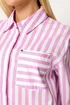 Star By Julien Macdonald Pink Stripe Long Sleeve Shirt - 12 Image 5