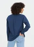 Cotton Traders Admiral Long Sleeve Linen Blend Shirt - M Image 2
