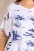 Evans Curve Navy Blue Double Layer Angel Top - 20 Image 4