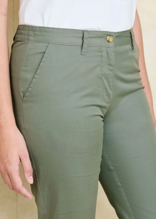 Cotton Traders Fern Everyday Straight Leg Trousers - 14/L31 Image 4