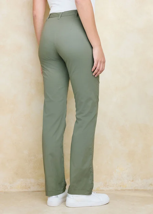 Cotton Traders Fern Everyday Straight Leg Trousers - 14/L31 Image 3