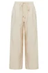 PixieGirl Petite Ivory White Beaded Wide Leg Trousers - 8/L27 Image 5