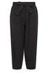 PixieGirl Petite Black Poplin Barrel Trousers - 10/L27 Image 5