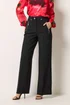 Star By Julien Macdonald Black Tailored Wide Leg Trousers - 20 Image 3