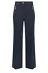Star By Julien Macdonald Navy Blue Tailored Wide Leg Trousers - 16 Image 5