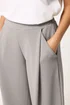 PixieGirl Petite Grey Crinkle Barrel Leg Trousers - 16 Image 4
